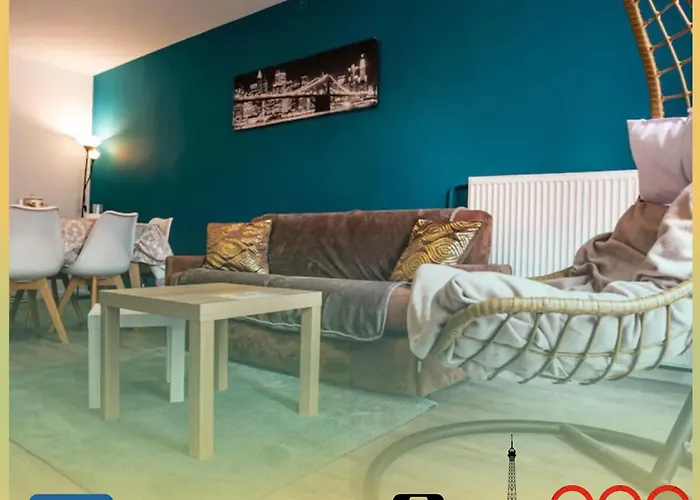 *Cosy Home 20\' Paris 25\' Disney - Free Wifi*